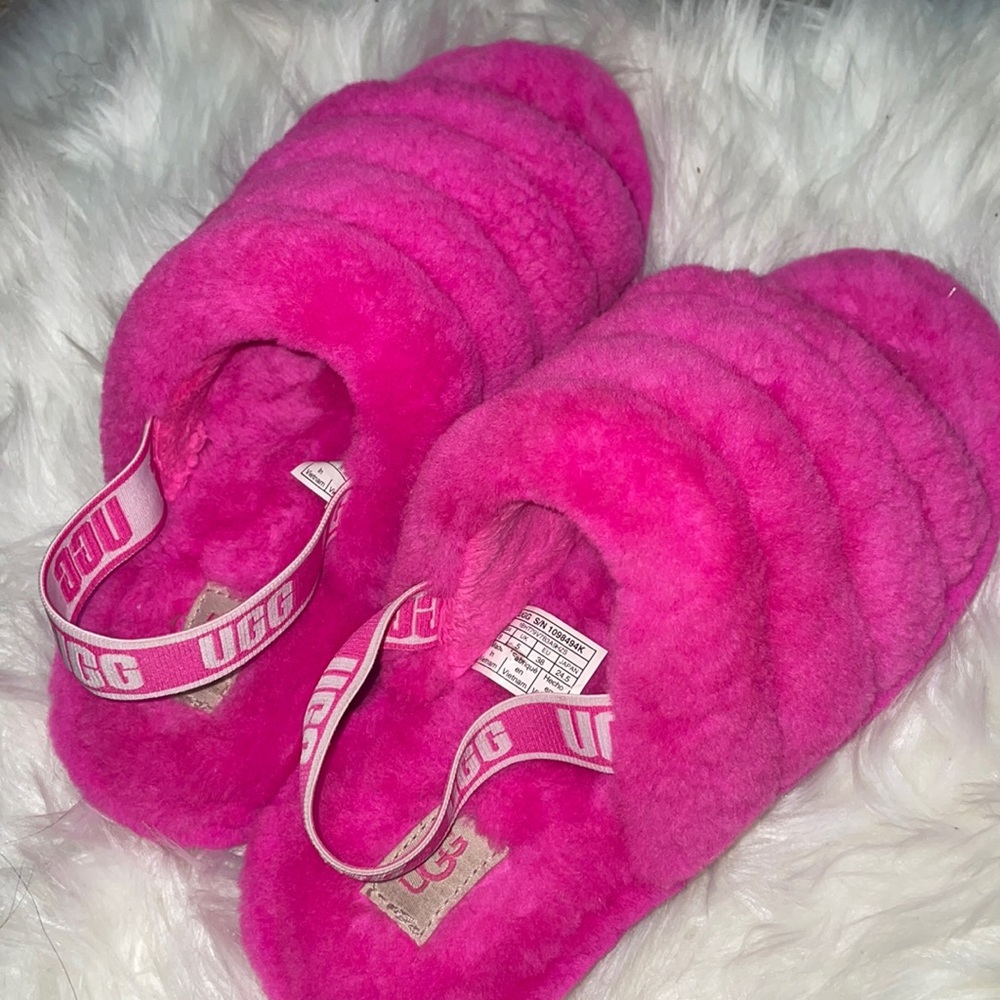 Ugg Furry Slides